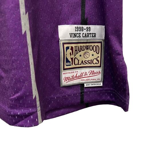 Mitchell & Ness 1998-99 Toronto Raptors Road Vince Carter Authentic Jersey Sz XL - Picture 3 of 8